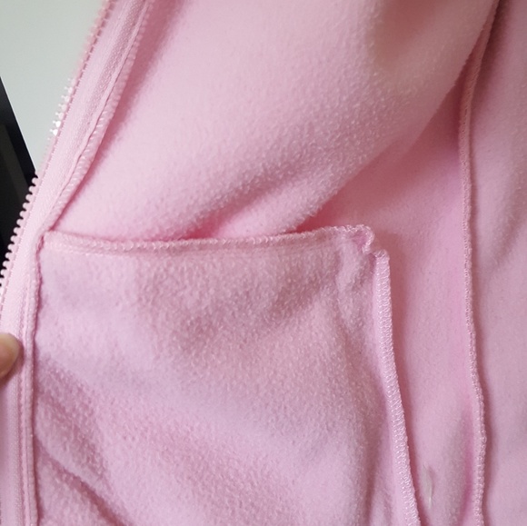 Pink Camo Fleece Jacket - Picture 7 of 8